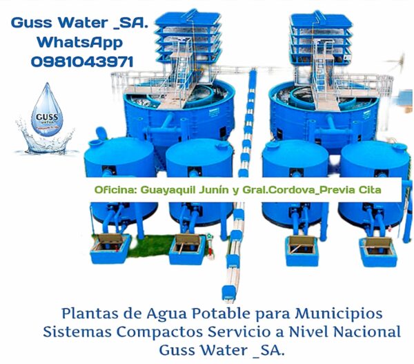 Plantas de Agua Potable Para Municipios