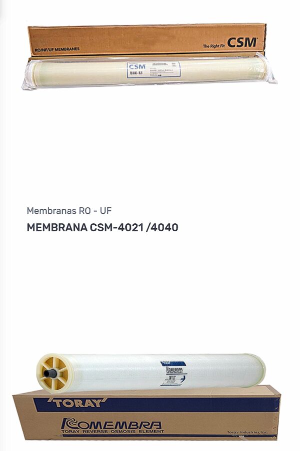 Membranas Ósmosis inversa Hidrotek -Frotec-CSM-Toray_Alta y Baja Precion/Porta Membranas Acero inoxidable/Fibra Alta densidad. - Image 2