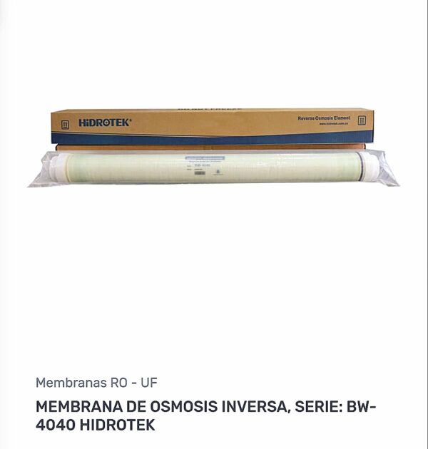 Membranas Ósmosis inversa Hidrotek -Frotec-CSM-Toray_Alta y Baja Precion/Porta Membranas Acero inoxidable/Fibra Alta densidad. - Image 3